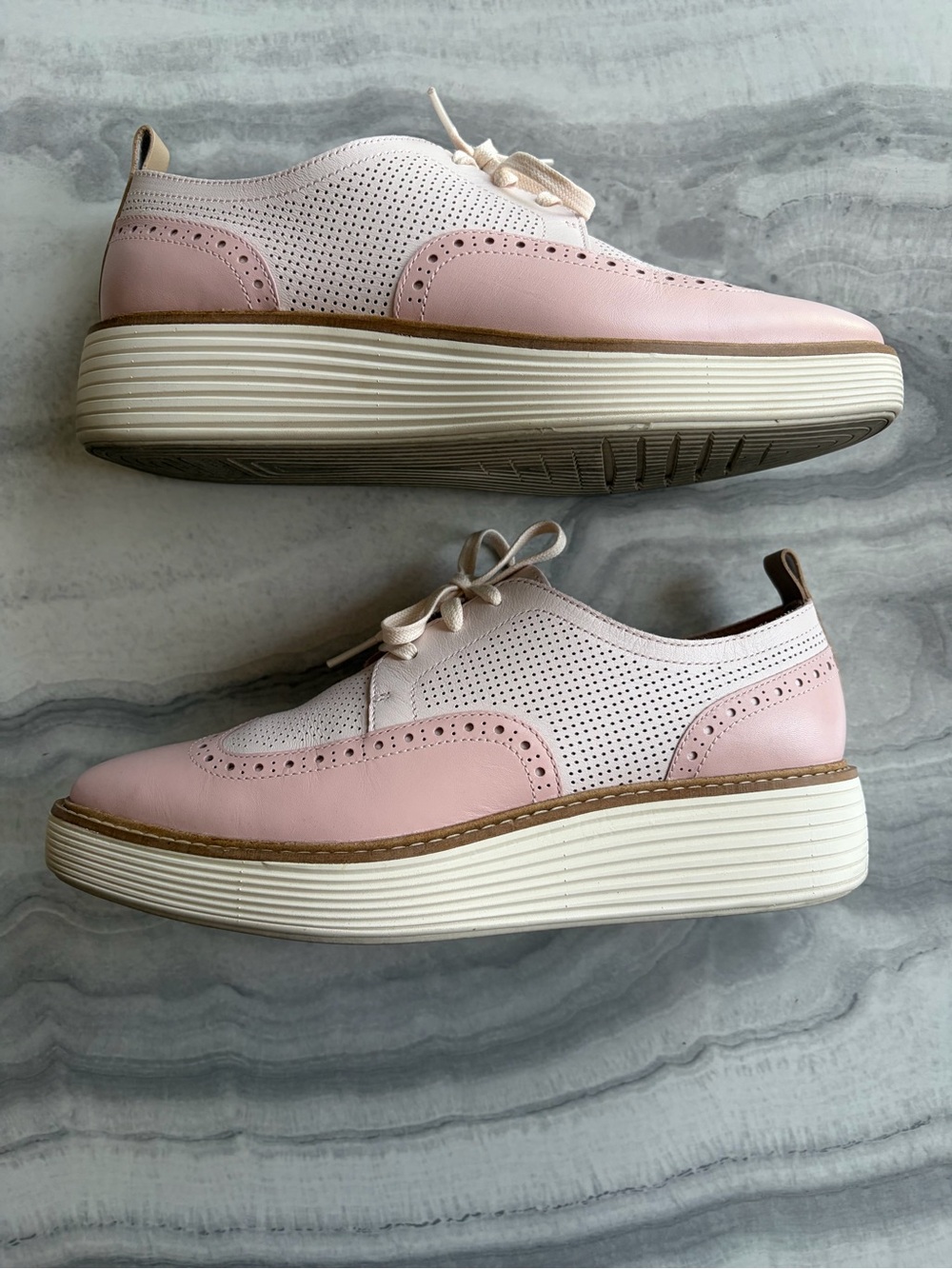 Cole Haan Women's ØriginalGrand Platform Wingtip Oxfords - Picture 7 of 10